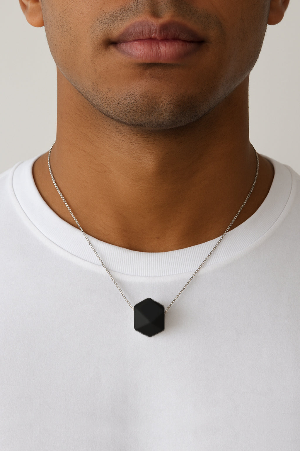 Anti-stress necklace _ Smocky Black