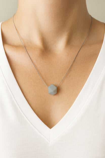 Anti-stress necklace - Grey