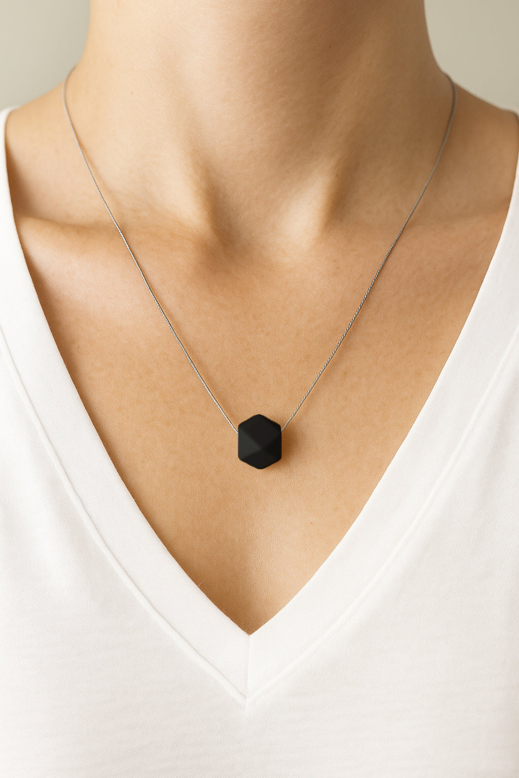 Anti-stress necklace _ Smocky Black