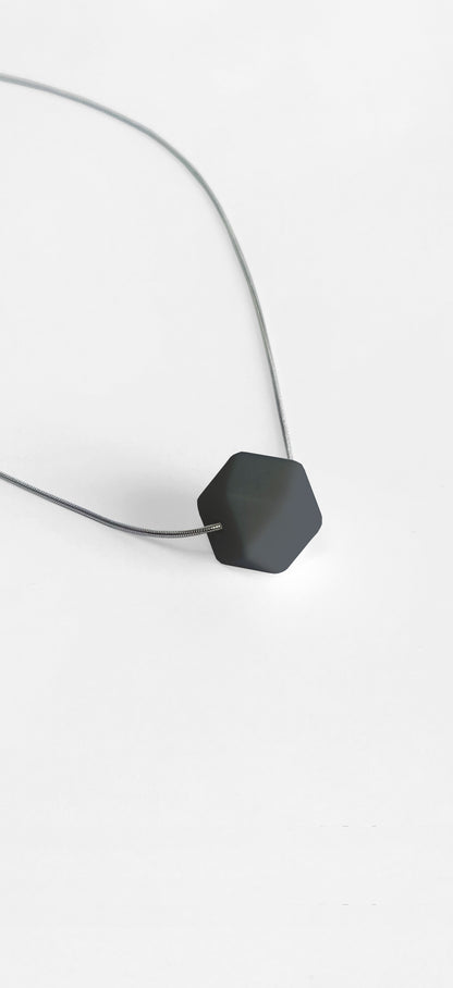 Anti-stress necklace _ Smocky Black