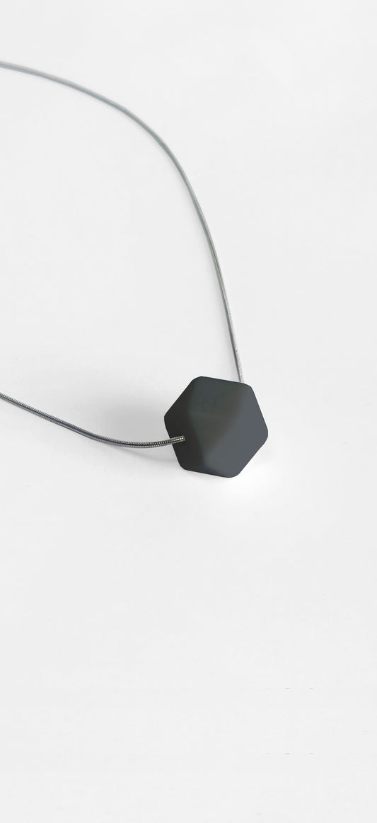 Anti-stress necklace _ Smocky Black