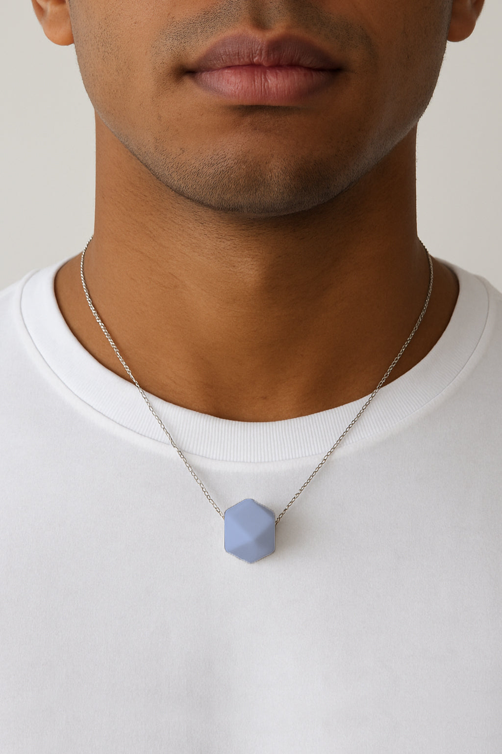 Anti-stress necklace - Serenity Blue