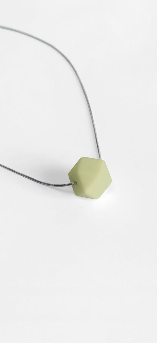 Anti-stress necklace _ Green Lint