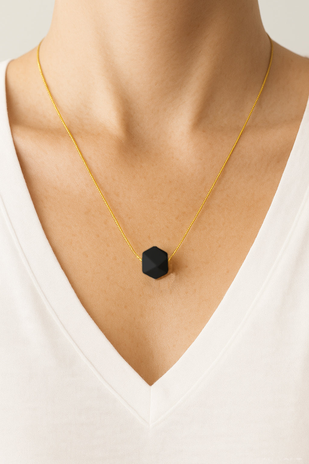 Anti-stress necklace _ Smocky Black