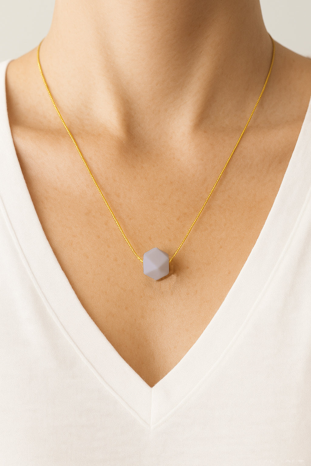 Anti-stress necklace - Lavender